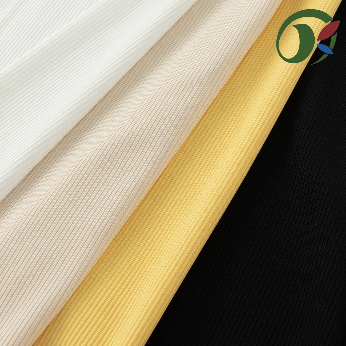 30029 Fashion Women Tops Dress Textile Stretch Jersey 2x2 Rib Nylon Spandex Fabric for Garment