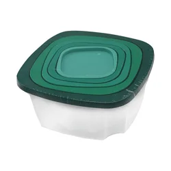 Foldable and shrinkable food storage container PP plastic fresh-keeping sealed storage box