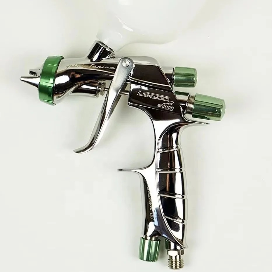 Best Quality High atomization LS400 HVLP Paint Gunswithout hard case HVLP spray gun electrostatic painting spray gun