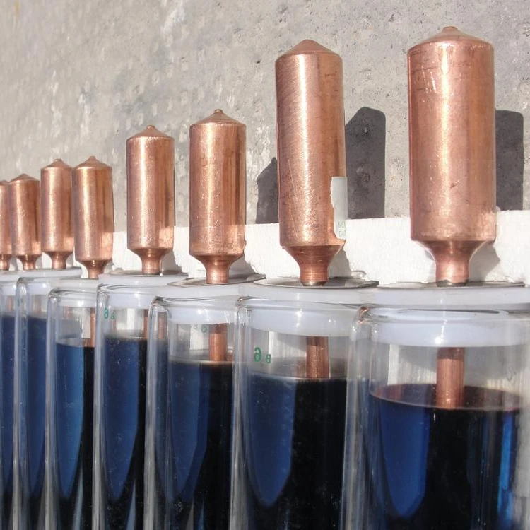 Медная тепловая труба 24 мм, конденсаторная вакуумная труба, солнечная панель для системы солнечного водонагревателя