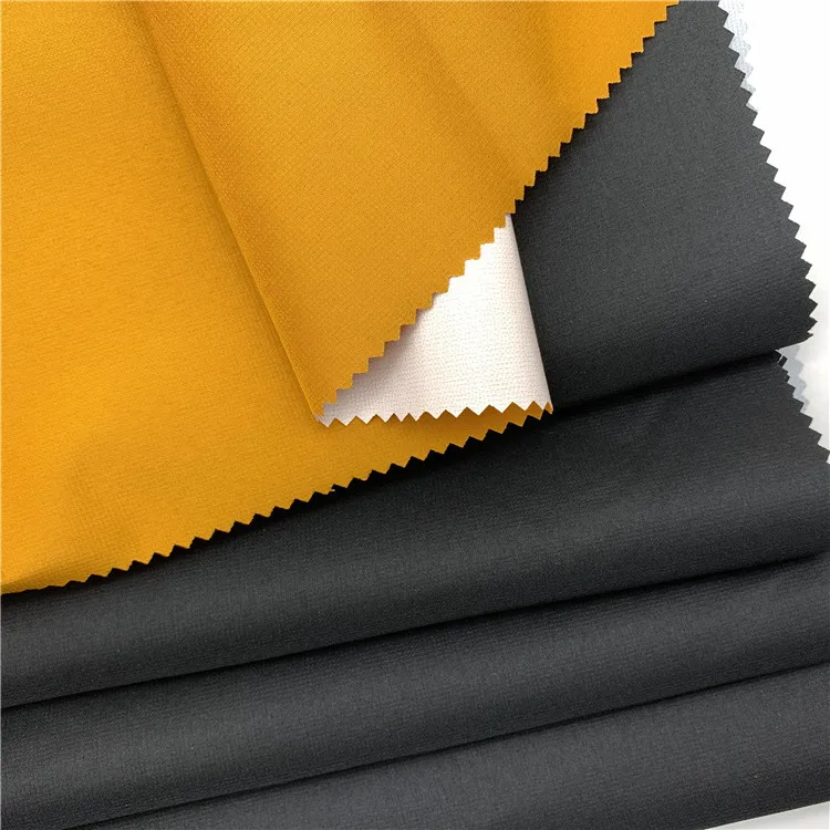 High density 240T polyester pongee 240T PU Milky coating Coatedc for jacket