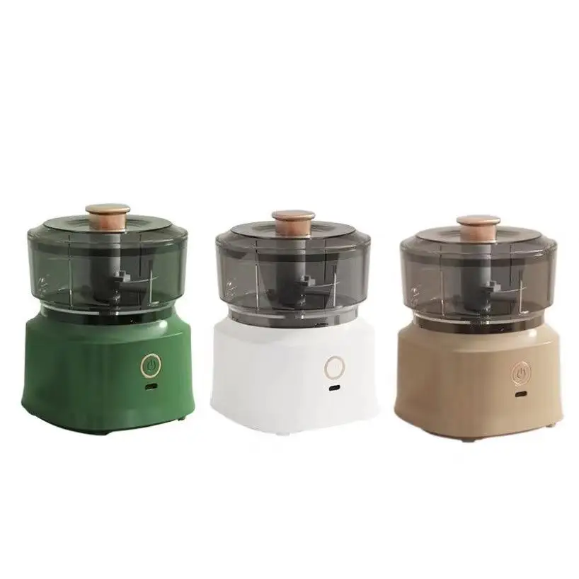 2024 New arrivals KC Cooking Machine Wireless Electric Meat Grinder Household Garlic Crusher Food Processor PC H