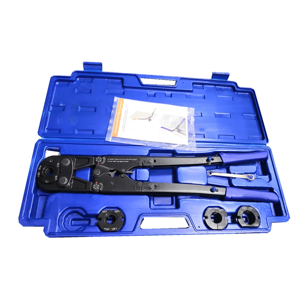 Manufacturer Press Tool U TH Type 304 Sleeves Hand Pressing fastening Tool for press fitting using pex-al-pex pipe