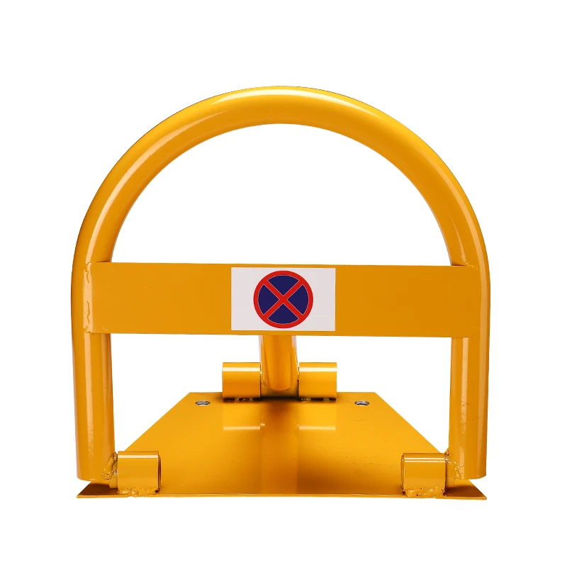 Wholesale Yellow And Black Steel 400*300*400Mm Car Parking Barrier