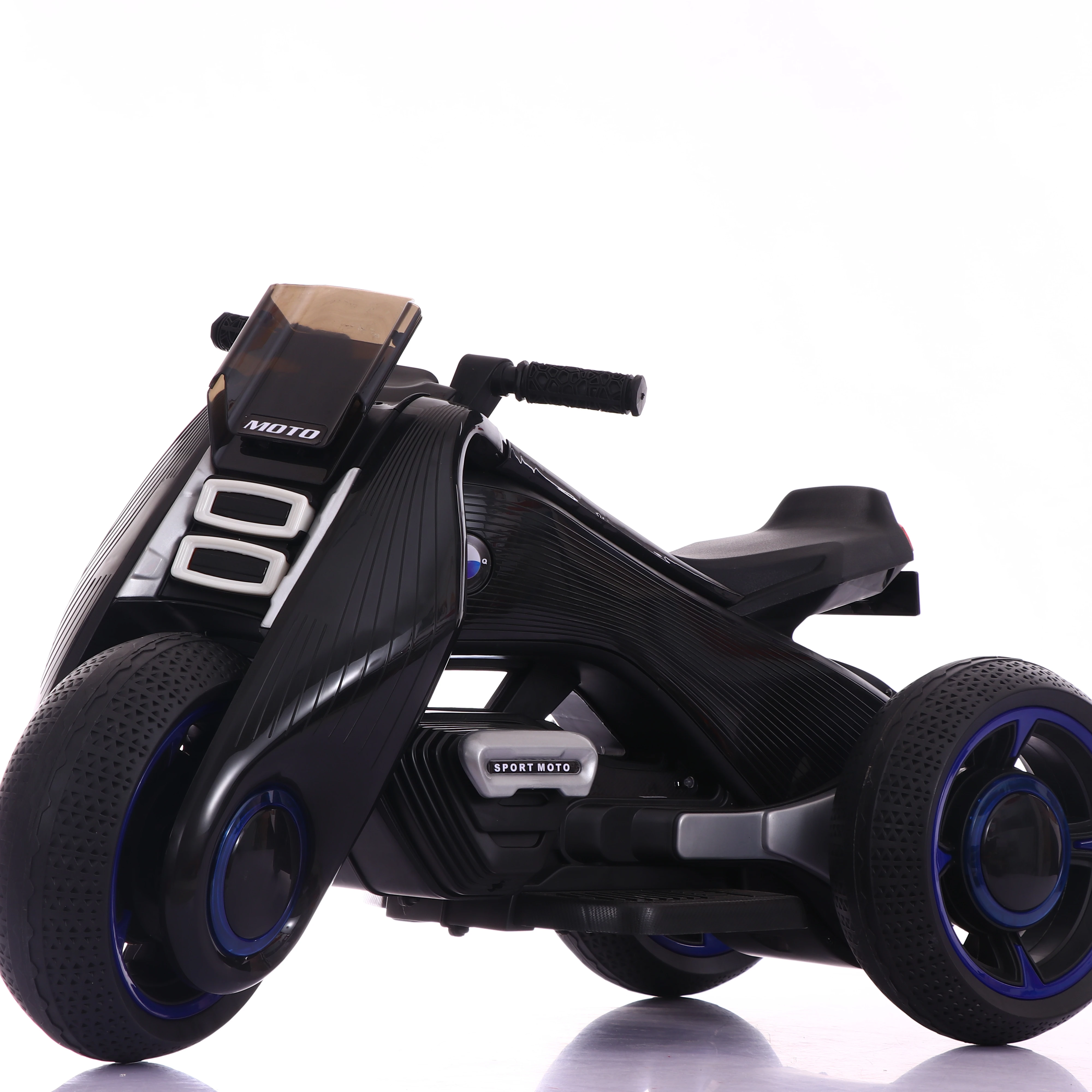Lovely Kids Ride-on 6V 4.5A Electric Battery Motorcycle Unisex Plastic Toy with Music Player for 2-6 Years Old Girl
