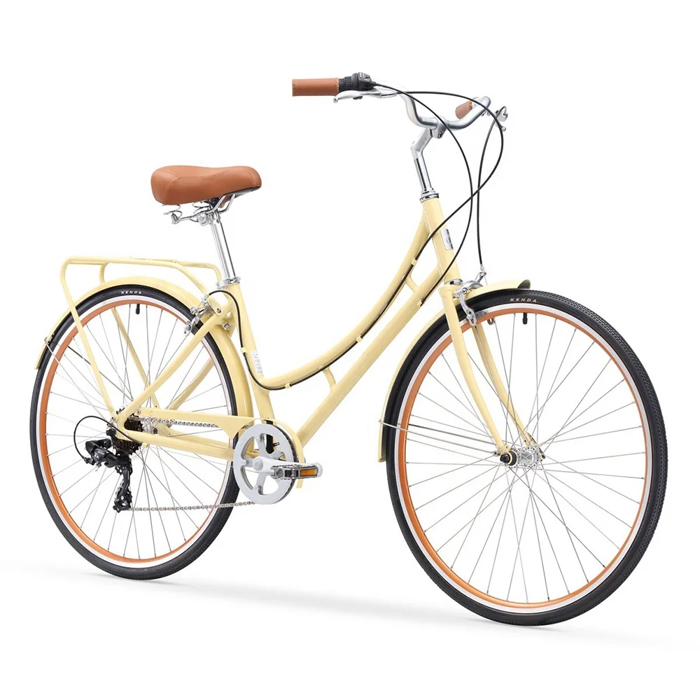 China Oem City Bicycle Factory Directly Cheapest Sell 700C Aluminum Women Bicycle City Bike Ladies Comfortable For Travel