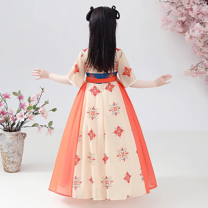 Girl Hanfu Dress Robe Traditionnelle Hanfu Vestido Kid Tang Suit Costume New Arrive Chinese Fairy Hanfu Dress