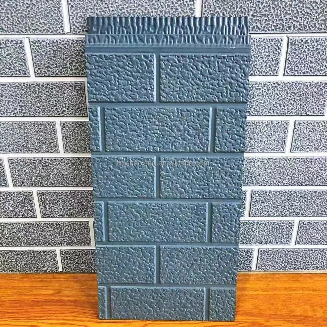 External wall board metal cladding polyurethane warming material decorative siding