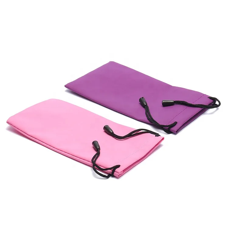  DOISYER High Quality Logo Printed Winter Waterproof Soft Eyeglasses Bag Custom Sunglasses Pouch With