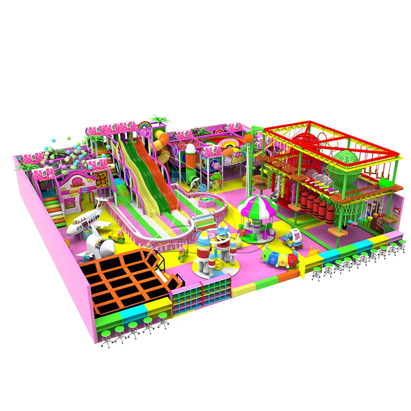 Commercial indoor playground equipment kiddie play centre equipment activities design and planning