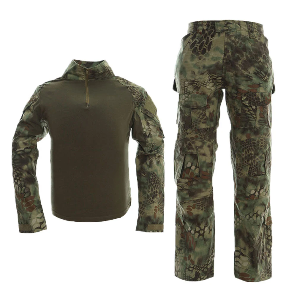 
Kryptek Frog Gear Mens Army BDU Combat Shirt and Pants G2 Military Tactical Suit Mandrake 