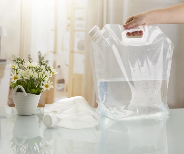 
10L foldable plastic water storage tank water bag 