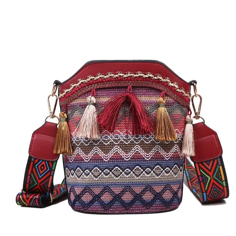 Bohemian Hippie Bag Stylish Ultra Trendy Boho bags Crossbody Shoulder Bag with Adjustable Strap