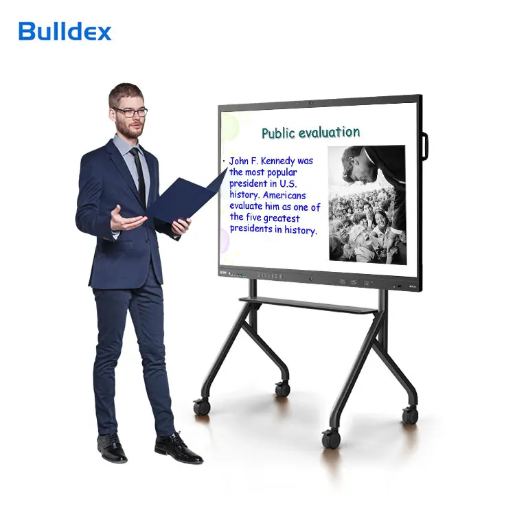 50 inch LED LCD interactive touch screen smart board whiteboard education meeting