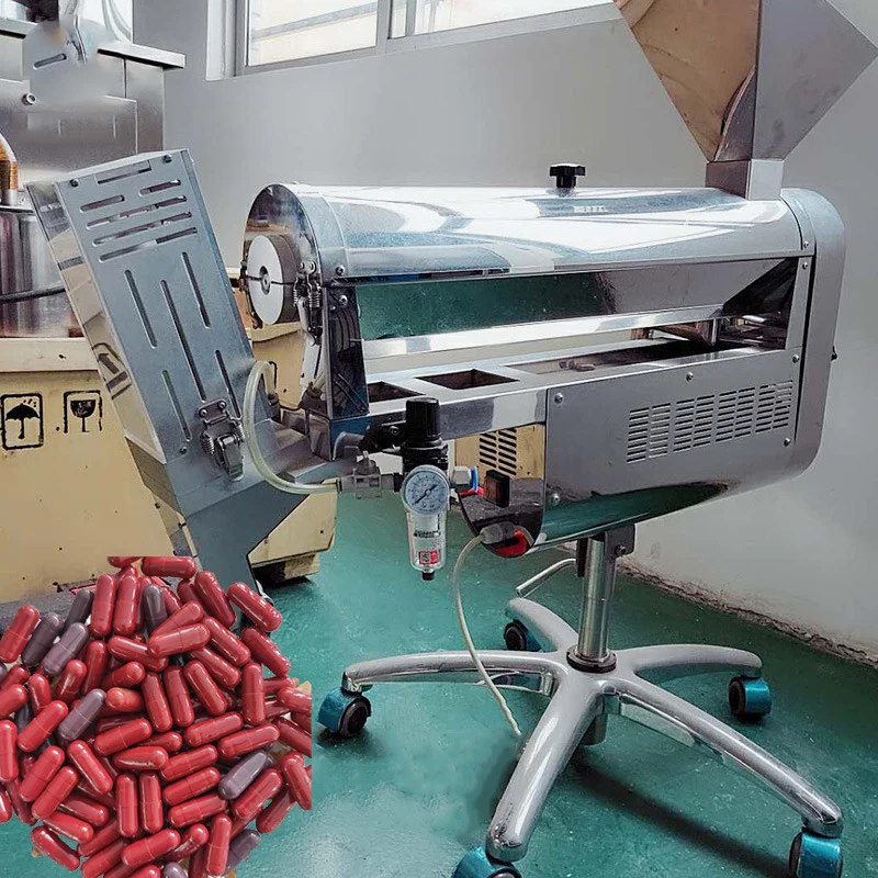 Ce Approved Stainless Steel Automatic Hard Gelatin Capsule Polishing Machine