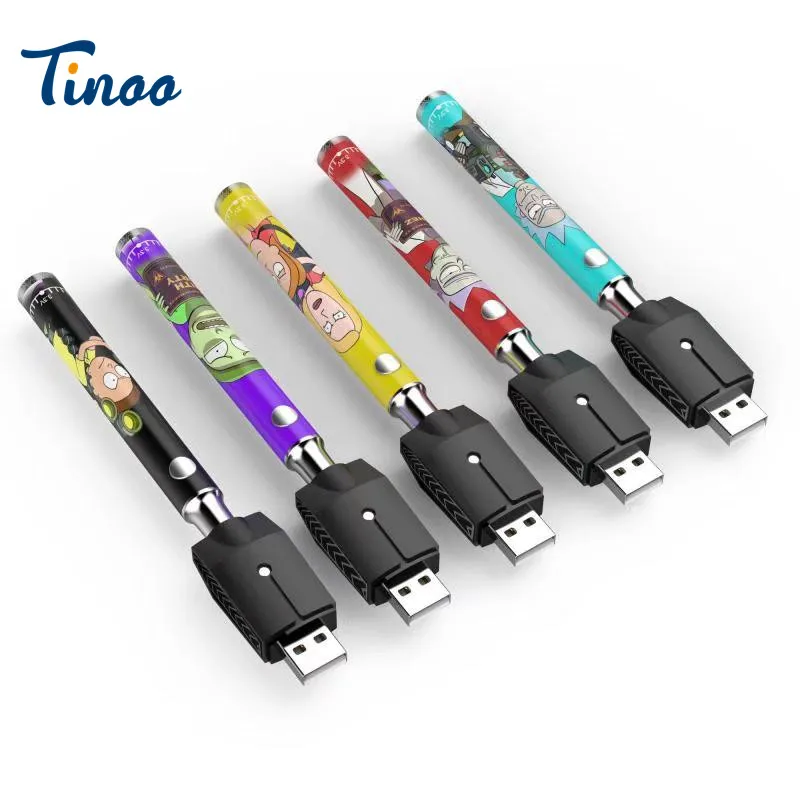 
Hot sale bottom twist slim pen dial adjustable voltage preheat cbd vape battery 