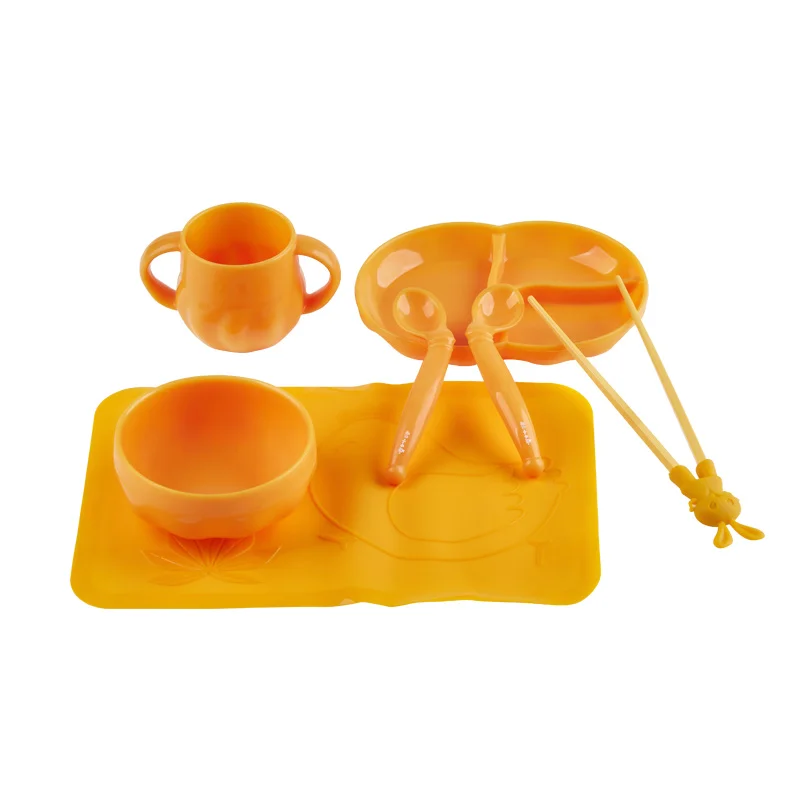 Full Silicone low temperature resistance food grade silicone baby bowl for baby