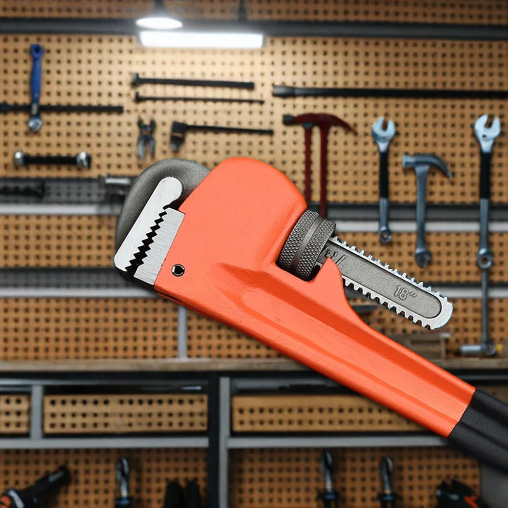 Stillson Type Heavy Duty Carbon Steel Pipe Wrench Customizable OEM Hand Tool