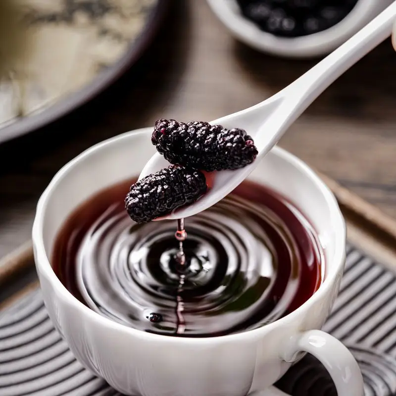 wholesale bulk dry mulberry slices China healthy Fruit Tea for Sale High Quality Natural OEM Private Label Hot Sale