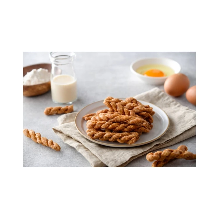 Factory direct supply Professional supplier Dry food cereals twisted rolls flour  palm oil sucrose yeast powder