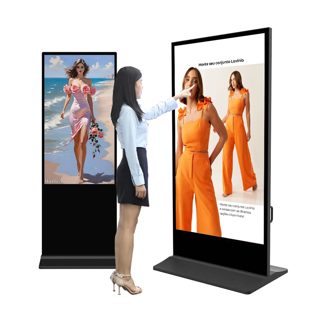 Крытый полноцветный светодиодный дисплей рекламный экран digital signage киоск android