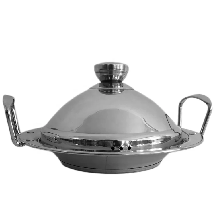 Индивидуальные горшки для тагина, горячий тагин, марокканский горшок для приготовления пищи, мгновенный горшок из нержавеющей стали для тагина