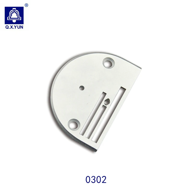 Q.X.YUN Flat car thick material needle plate 6-5 0302 Synchronous needle plate