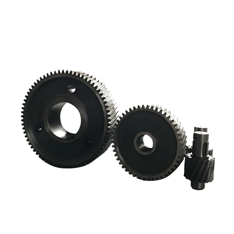 45 Degree 10 Teeth Helical Pinion Gears Steel Plant Hard Material Origin Shape Direction Industries Angle Left Place Pressure