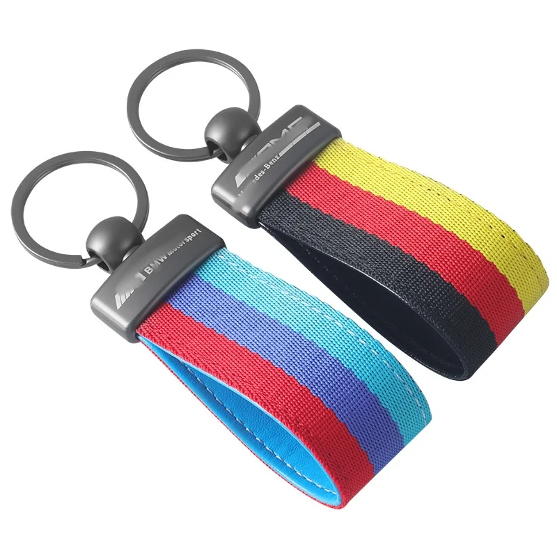 For custom car logo rolls-royce sline MG Najigit Lamborghini, Bingley, Opel Car Metal Leather Key chain pendant