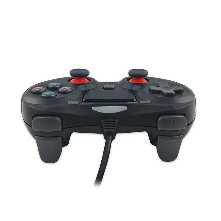 2023 Original Logo PS4 Controller Buttons Joystick Wired Game Controller Fit PS4 Gamepad Wholesale PS4  Controller