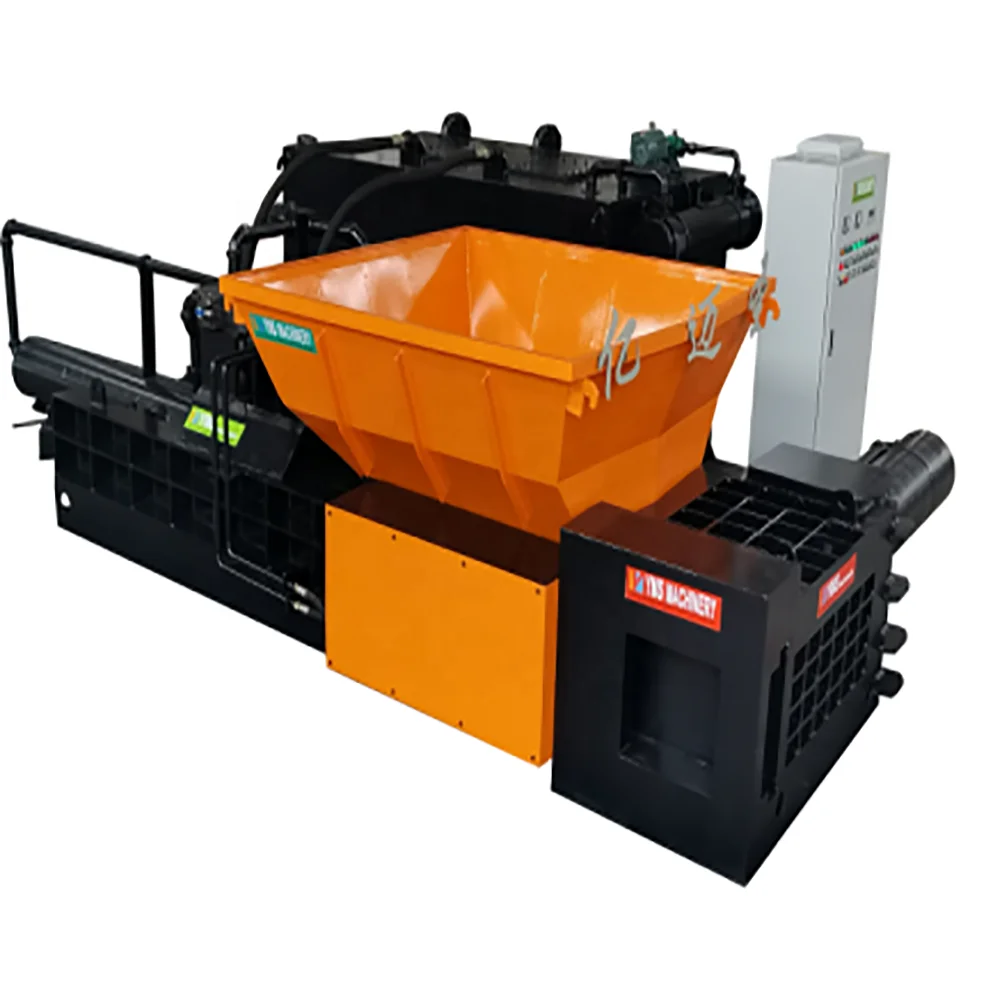 
Y81T-200 full-automatic hydraulic scrap metal baler equipment for aluminum copper steel and other metal 
