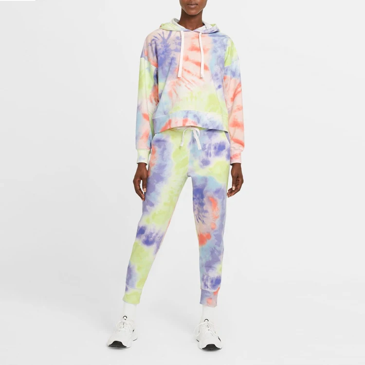 
Custom Logo Oversized Tie Dye Womens Hoodies Custom Logo For Women Autumn Sweatshirt 