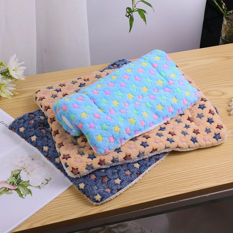 Pet Dog Puppy Cat Soft Bed Mat Pet Pillow Blanket Cushion Mattress Washable