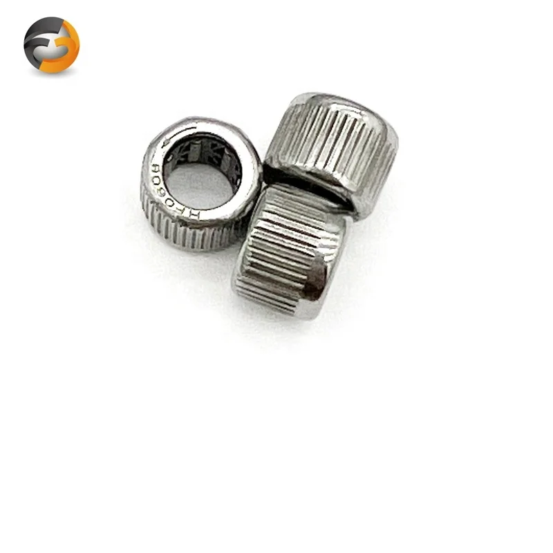 Higher Performance Miniature One-way Clutches Bearing HF0608 Full Knurled Needle Rolller Bearing HF0608 6x10x8mm
