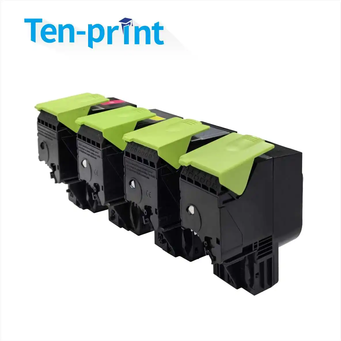 Ten-print повторно изготовленный CS/CX 310 410 цветной тонер-картридж для Lexmark 417 510