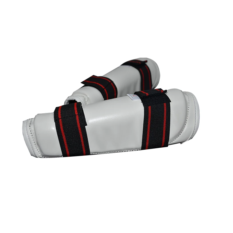 Leather Martial Arts Gear Arm And Shin Set Protector WTF Taekwondo Leg Arm Guard For Training