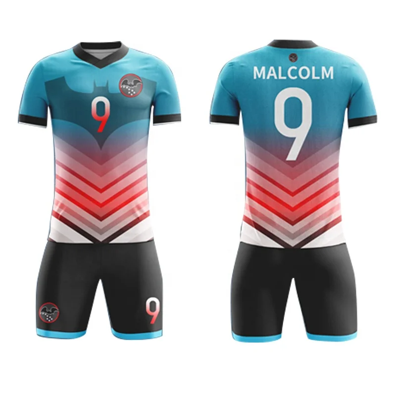 Wholesale Custom Design Soccer Uniform Sublimation Printing Soccer Wear World Cup Football Jersey Sets