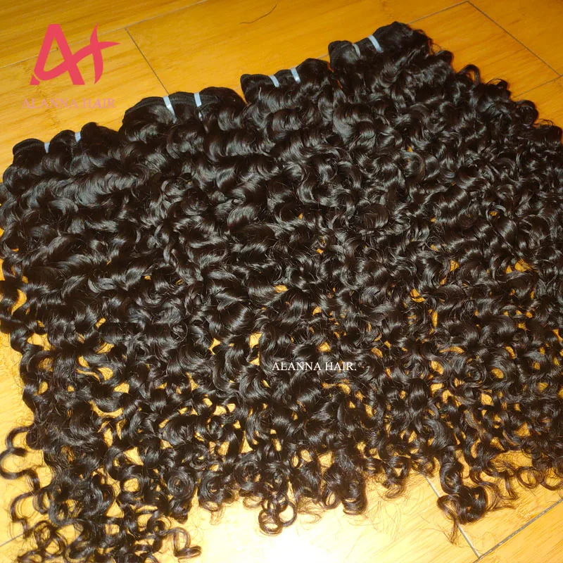 Unprocessed Raw Cambodian Curly Hair , Garde 12A Quality 100 Percent Cambodian Virgin Human Hair Deep Curly Can Be Dyed