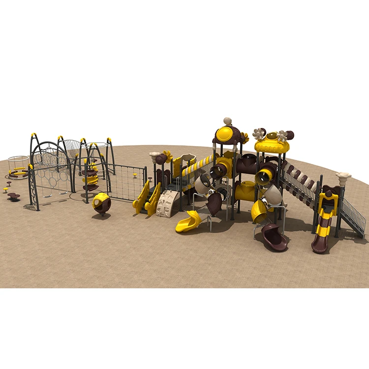 attractive commercial playground climbing frame for toddler amusement kids plastic