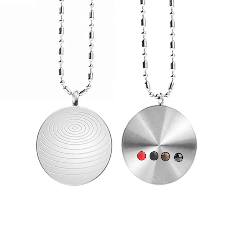 high quality 18k gold plated quantum power pendant negative ion health care scalar pendant