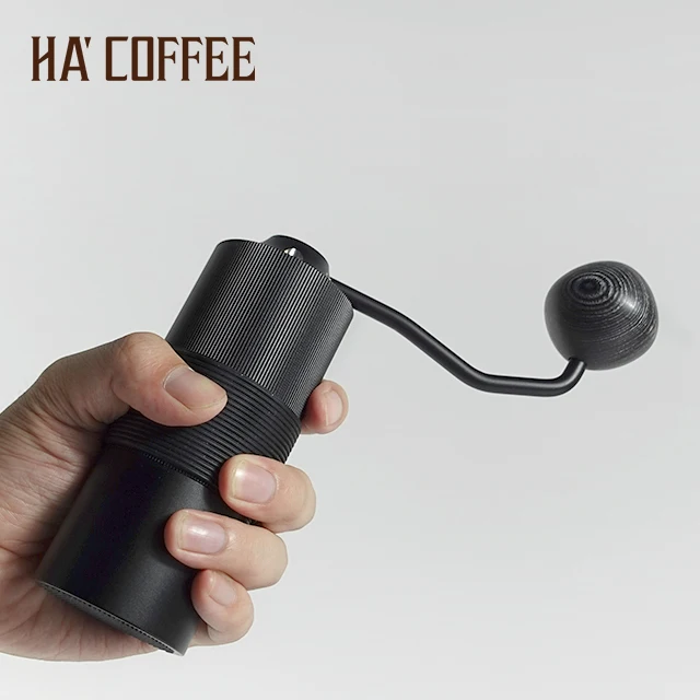 Steel Corn Burr Wholesale Cafe Coffee Tools  Hand Adjustable Stainless Steel New Coffee Bean With Case Manual Coffee Grinder