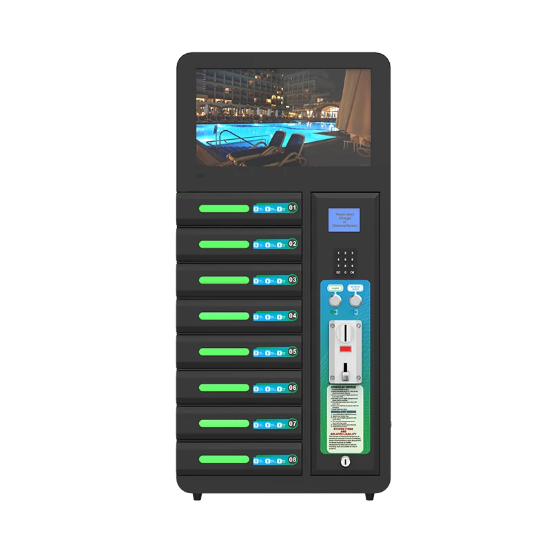  УФ-освещение дезинфекция 6BAY 8 BAY locker Мобильная зарядная станция для сотового