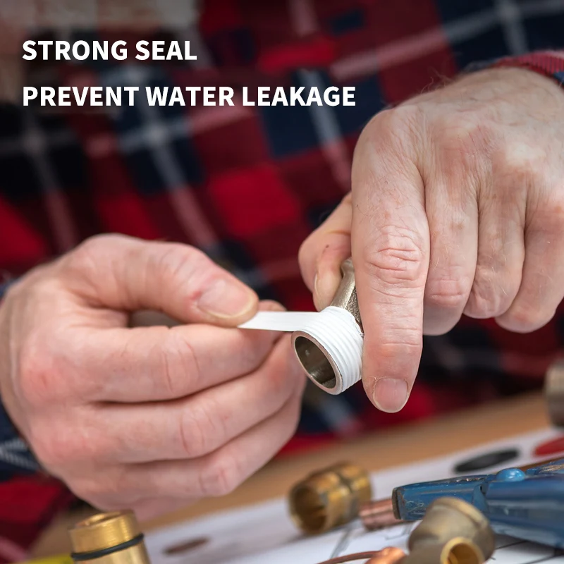 Tape, white tape thread sealing shower hose sealant tape