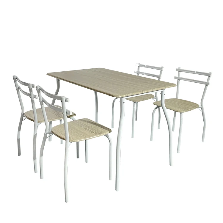 Юкай в винтажном стиле столовая Набор посуды для кухни посуда для стол и стулья деревянистый обеденный комплект DS-029