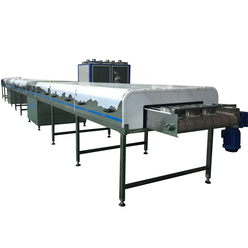 Chocolate Cooling Tunnel Quick Freezing Tunnel for Fruits