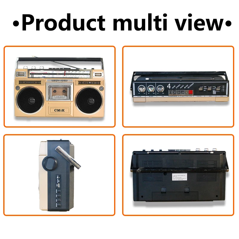 CMIK mk-230 poste radio volkswagen cassete tape player  radio cassette recorder Versatile Retro Full Band Radio