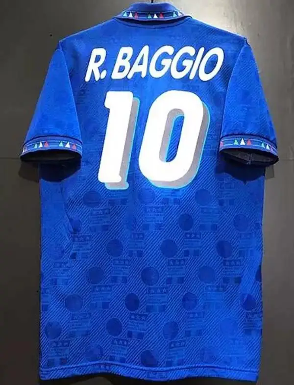 1998 1982 Retro 1990 1996 1994 2000 FOOTBALL SOCCER JERSEY Maldini Baggio ROSSI Schillaci Totti Del Piero 2006 Pirlo Inzaghi