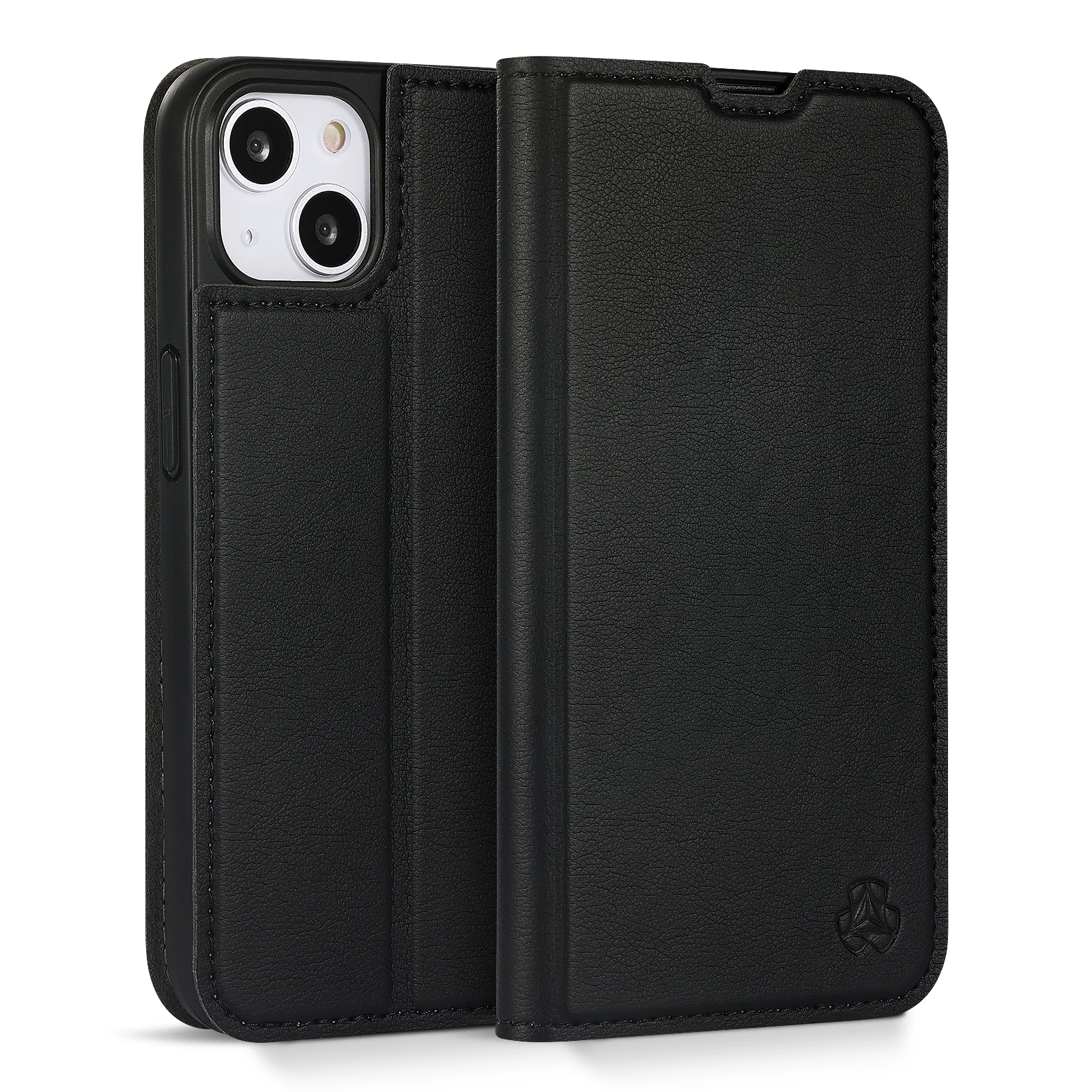 Factory Price PU Leather Magnetic Book Stand Flip Wallet Phone Cases For iPhone 14 14 Pro 13 Xr 14 Pro Max Fold Case Phone Shell