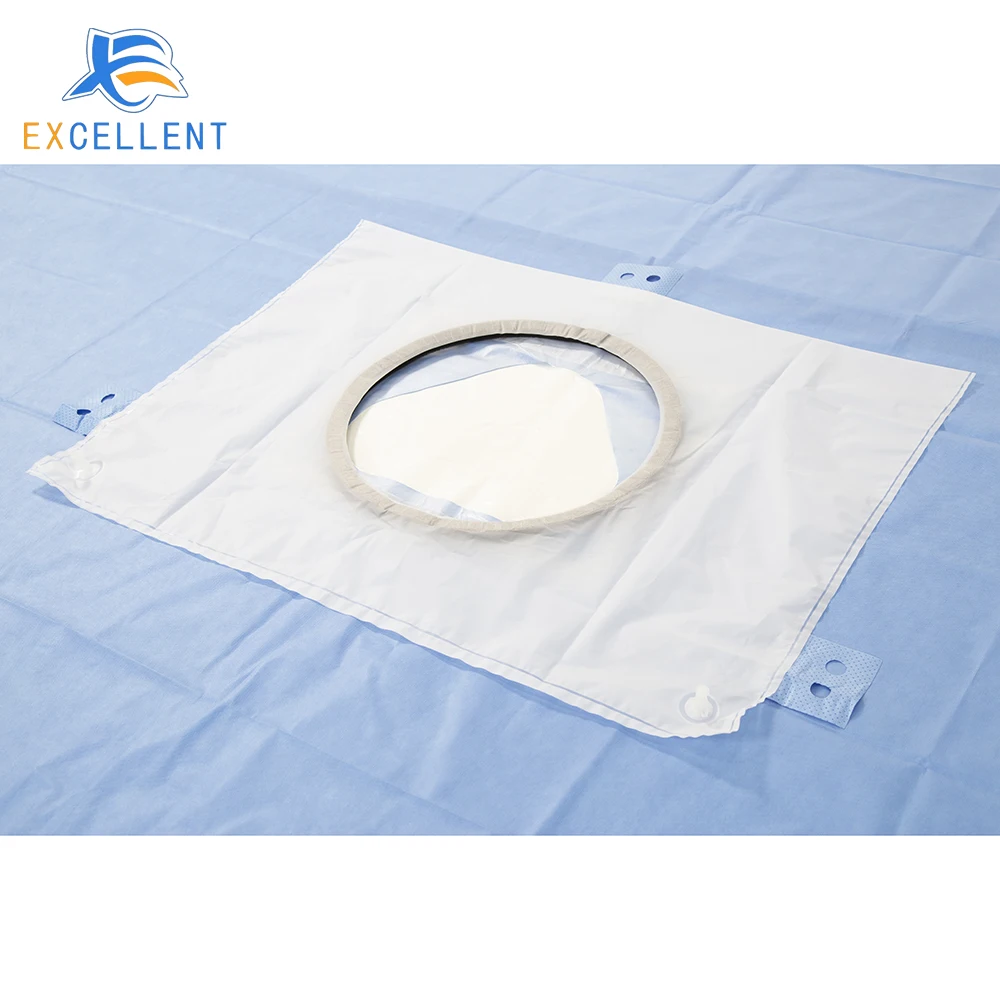 SMS Disposable Sterile Surgical Drapes C-section Surgical Drape with Fenestration