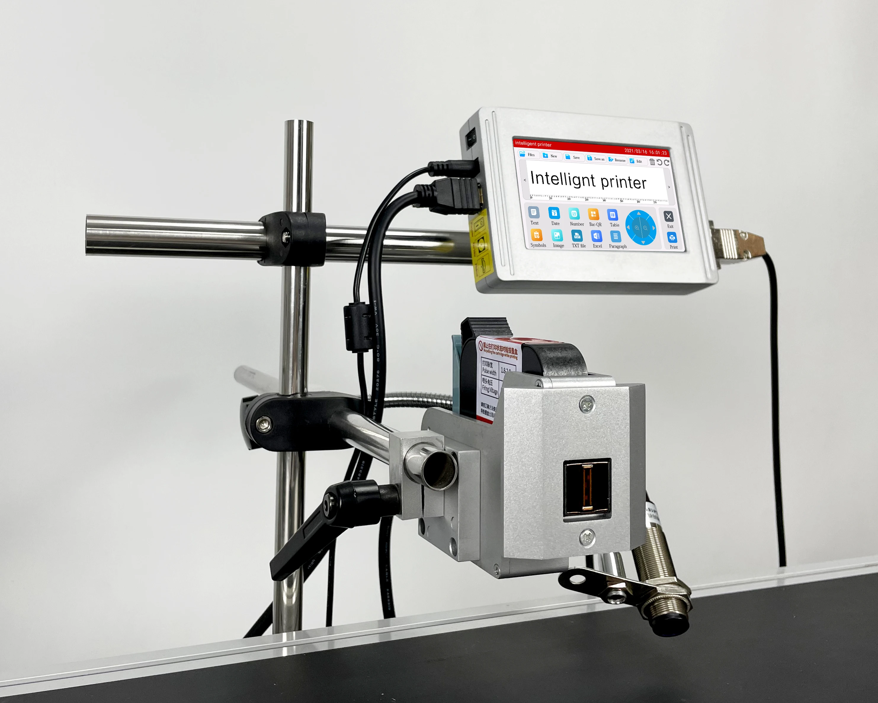 Cheapest Online Mini Printing Machine Automatic Poly Bag Printer High Quality PP bag Simple Inkjet printer for Plastic